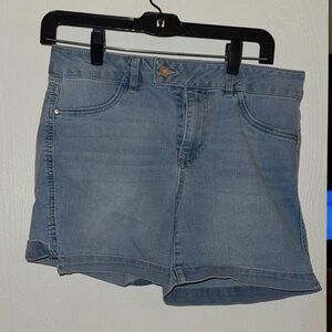 d. jeans Light Blue Women's Jean Shorts